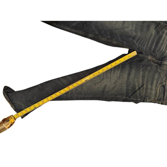 Red Ale Jeans 36x30 Relaxed Fit Straight Leg Medium Wash Denim Y2K Streetwear - Picture 8 of 12